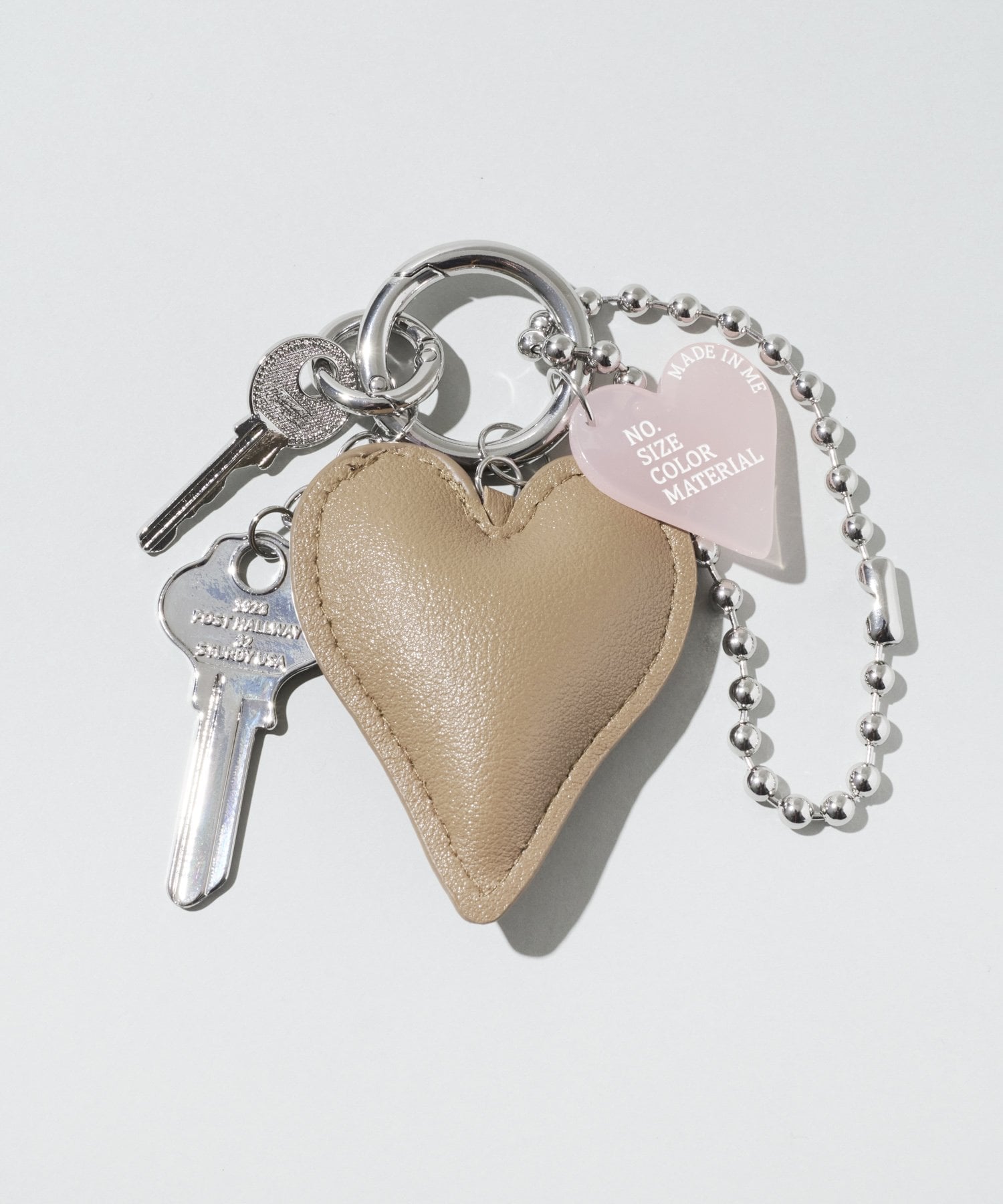 GOLDY｜レザー タッチ ハート バッグ チャーム | Rakuten Fashion(楽天
