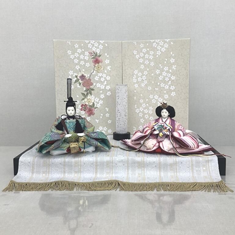 楽天市場】送料無料 東玉工房 野村嘉光作 雛人形 木目込立雛親王
