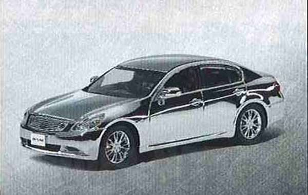 楽天市場】『スカイライン』 純正 kv36 v36 nv36 ミニカー（クローム