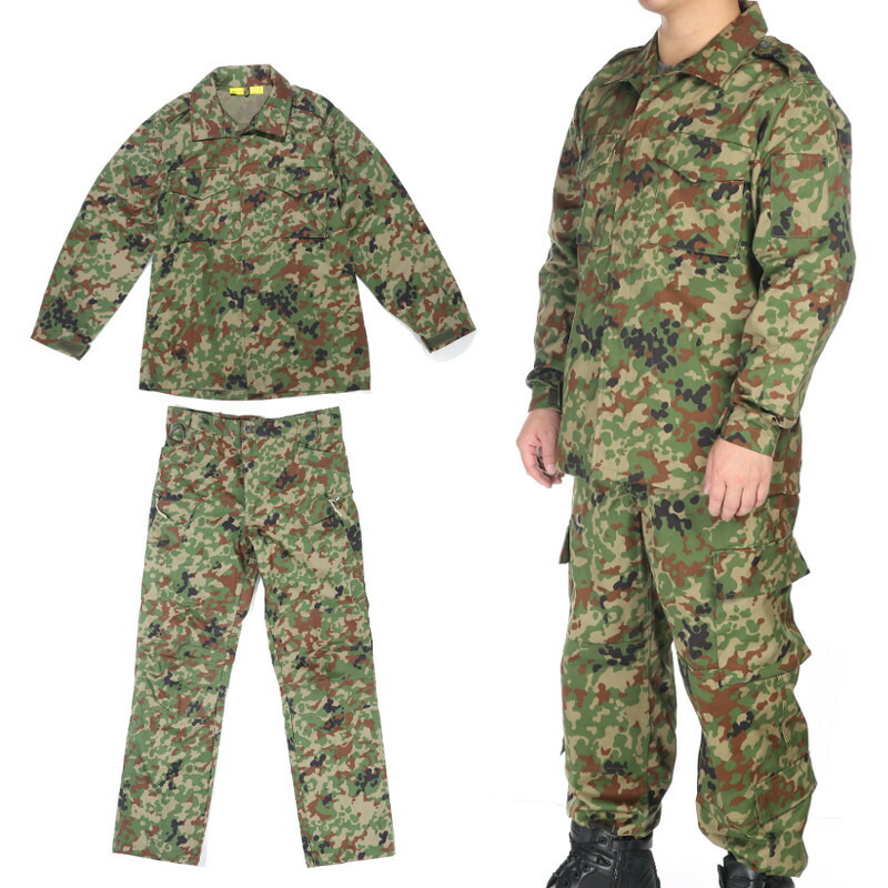 楽天市場】迷彩服 戦闘服 陸上 自衛隊 3型 上下 ベルト 帽子 セット