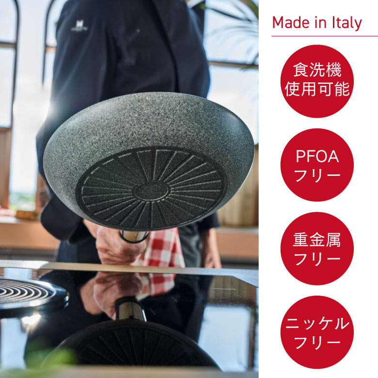楽天市場】バッラリーニ フェラーラ フライパン 深型 24cm 28cm IH対応