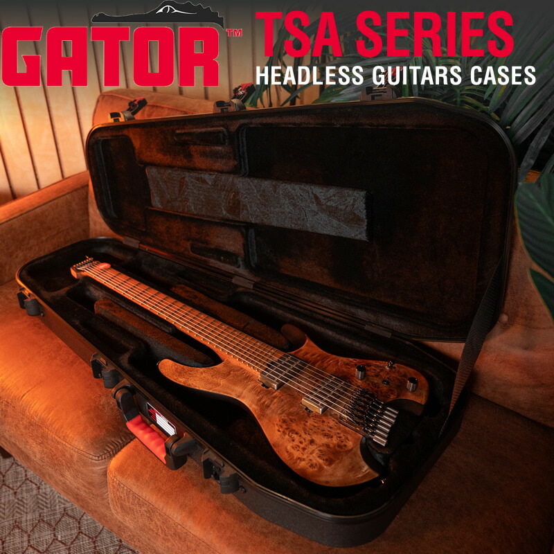 楽天市場】GATOR ヘッドレスギター用ハードケース GTSA-HEADLESSELEC