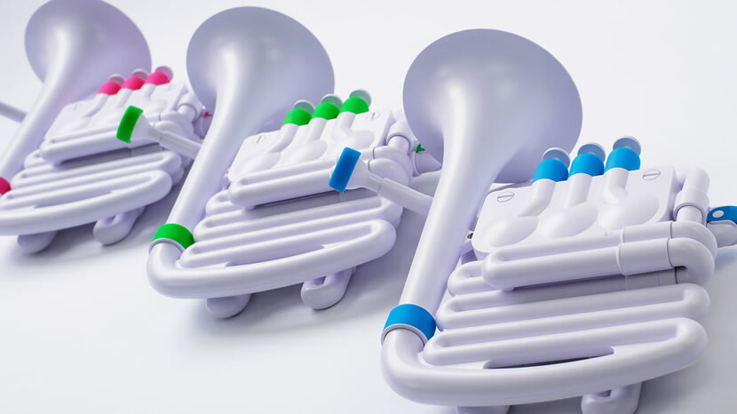 楽天市場】Nuvo プラスチック製 金管楽器 jHORN 【 ヌーボ ジェー