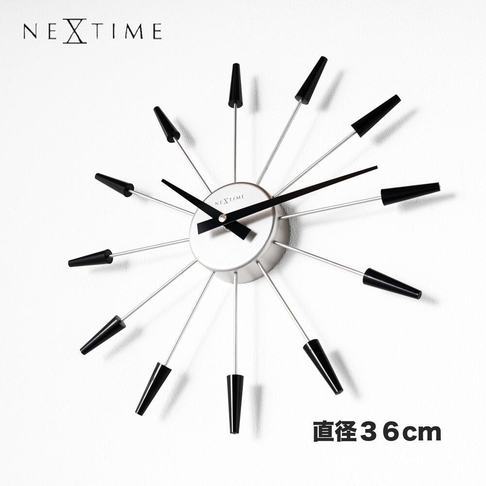 楽天市場】【NEXTIME】壁掛け時計 おしゃれ 36cm 掛け時計 時計 壁掛け