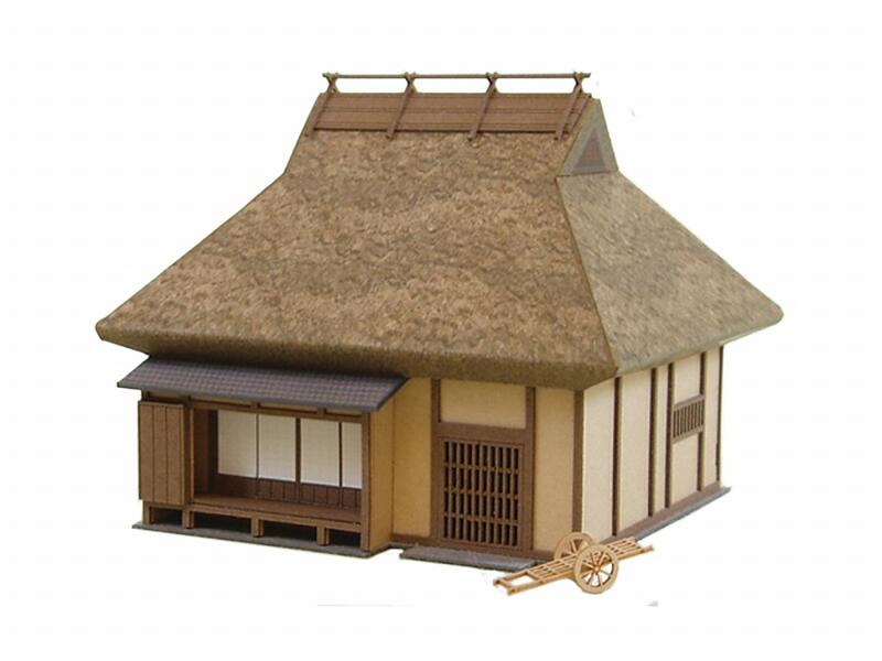 楽天市場】なつかしのジオラマシリーズ 【農家】 S=1/150 ◇みにちゅ