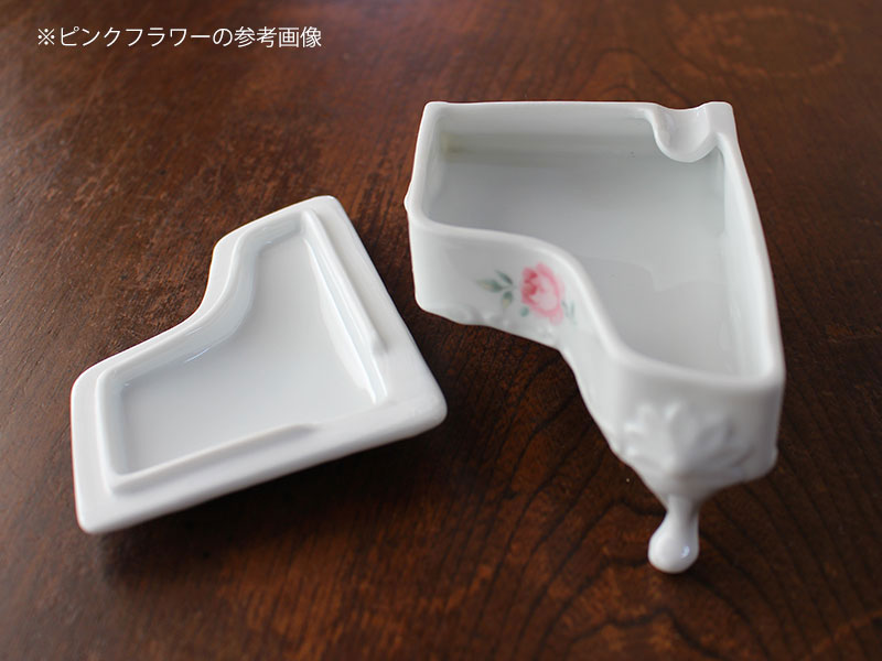楽天市場】【アウトレット】陶器 ピアノ 小物入れ & 灰皿（キララ