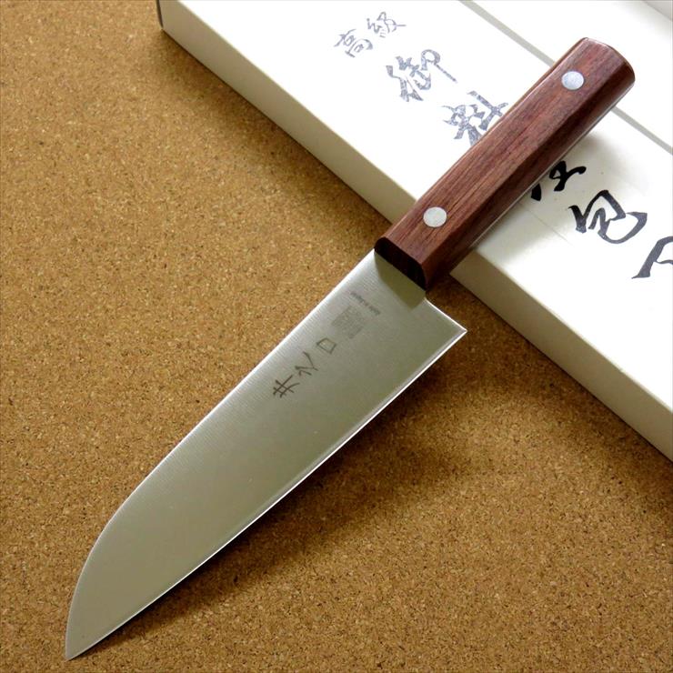 楽天市場】関の刃物 小三徳包丁 14cm (140mm) 井之口 クロムモリブデン