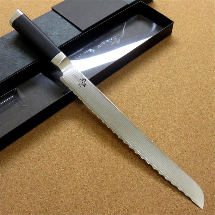 楽天市場】関の刃物 パン切りナイフ 24cm (240mm) 貝印 関孫六