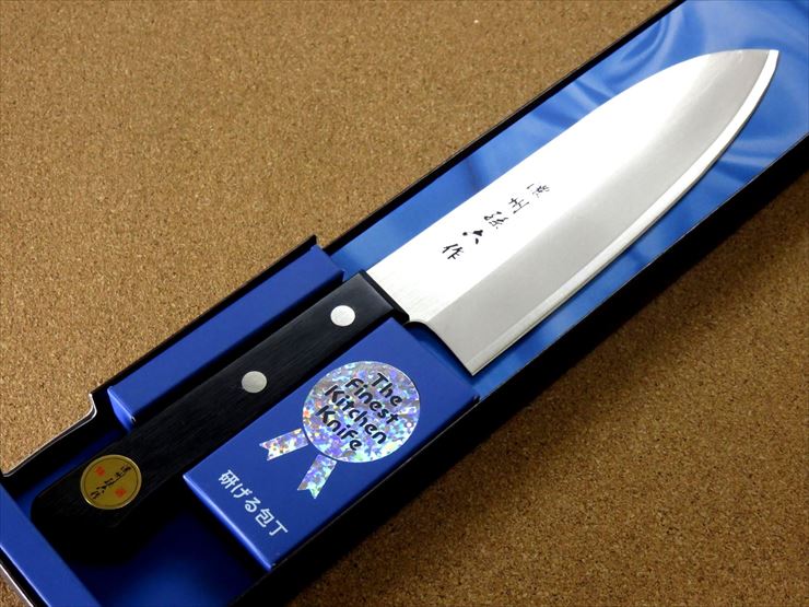 楽天市場】関の刃物 三徳包丁 17cm (170mm) 濃州孫六作 モリブデン