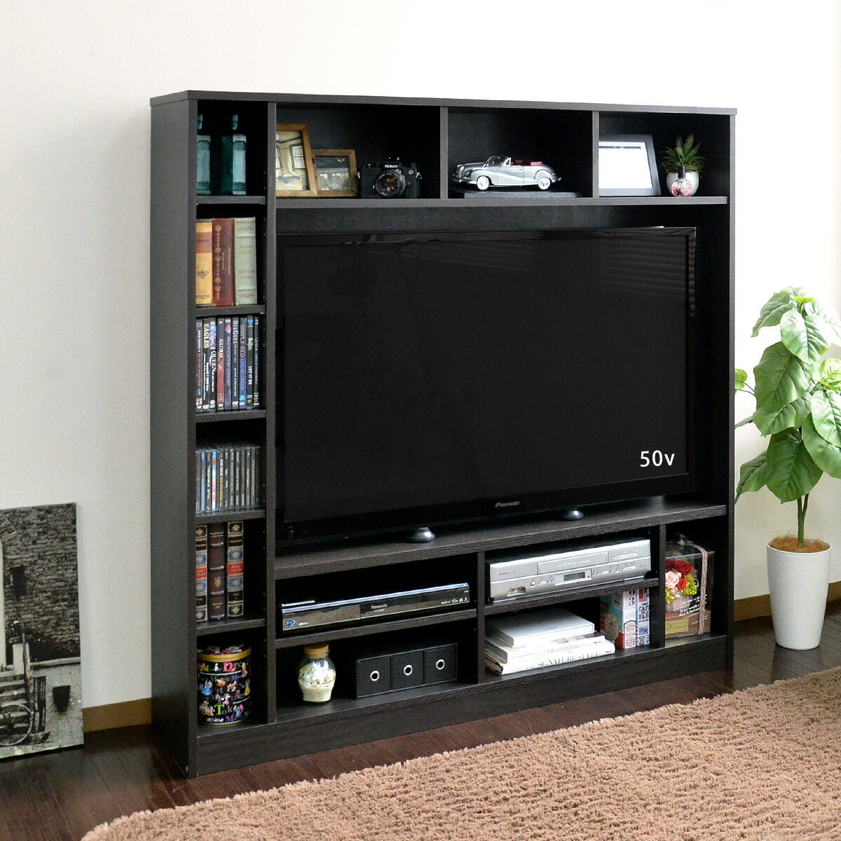 楽天市場】【2025年新商品】テレビ台 ハイタイプ 壁面収納 テレビ