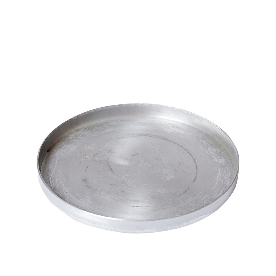 楽天市場】PLATE SAUCER【 20cm 】アルミソーサー 受け皿 鉢皿 さび
