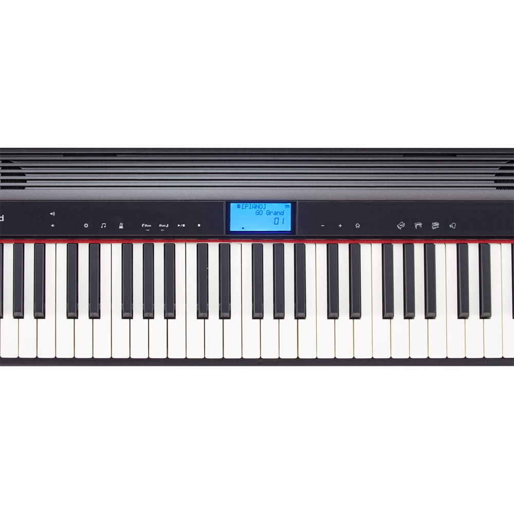 楽天市場】キーボード ピアノ Roland GO：PIANO GO-61P 61鍵盤