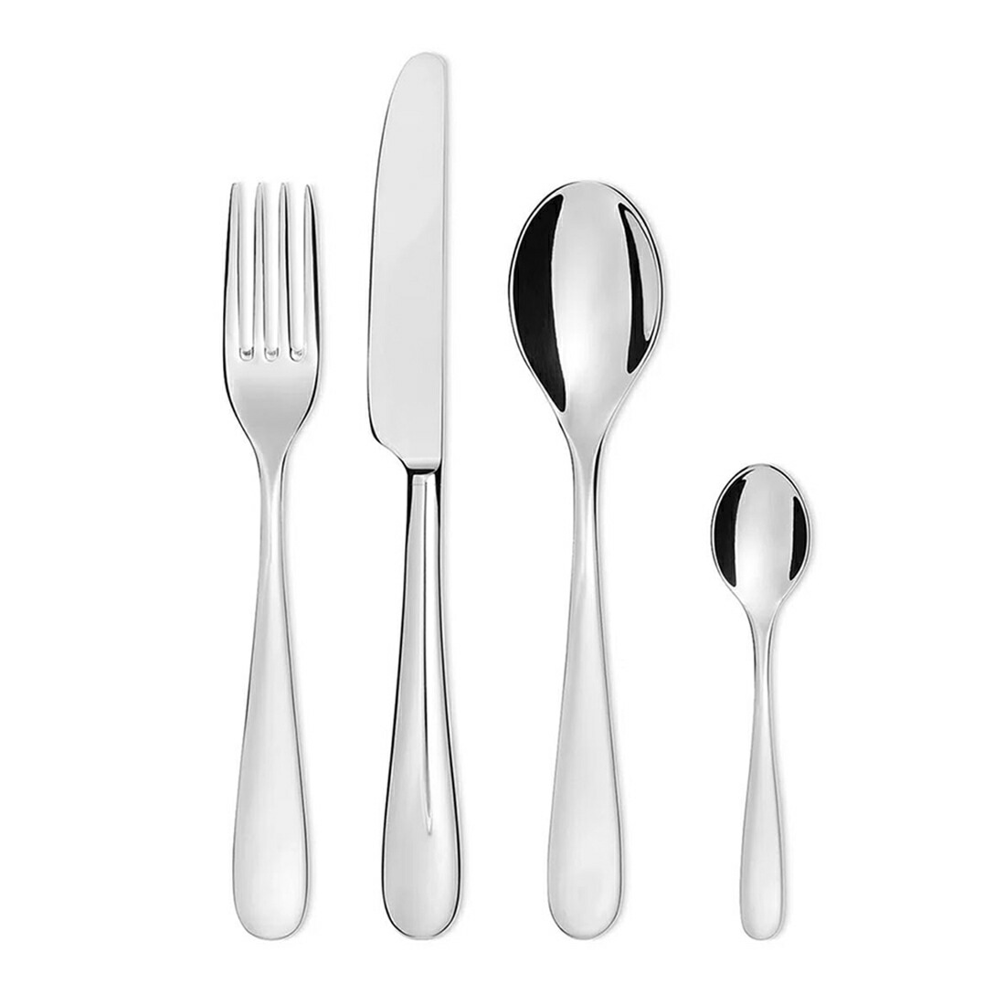 楽天市場】ALESSI アレッシ NUOVO MILANO カトラリーセット4種×6セット