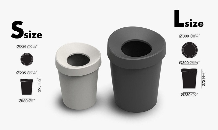 楽天市場】Vitra ヴィトラ Happy Bin ハッピービン S小物入れ ゴミ箱
