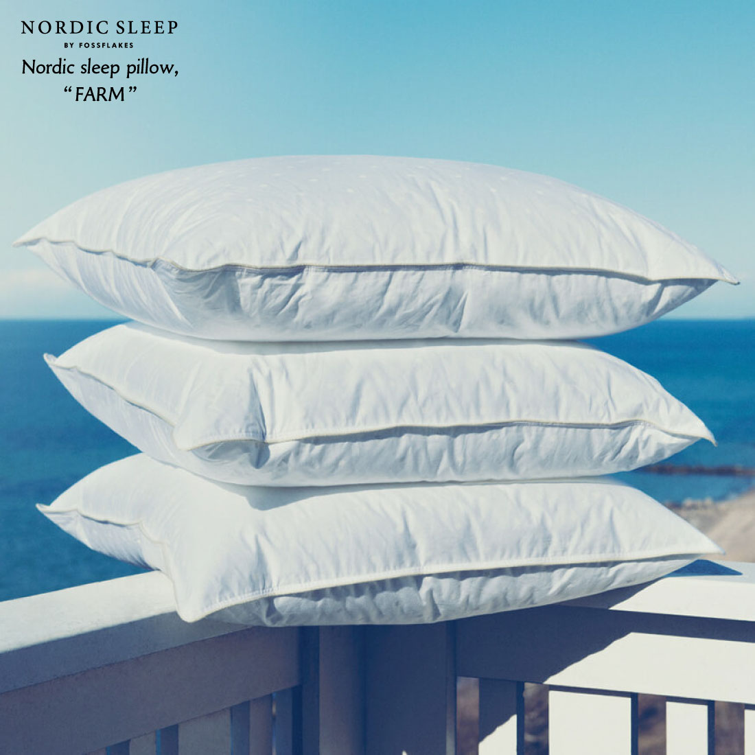 楽天市場】NORDICSLEEP ノルディックスリープ ピロー ファーム 43cm