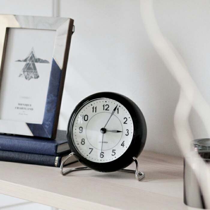 楽天市場】ARNE JACOBSEN アルネヤコブセン Table Clock STATION