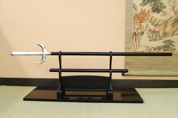 楽天市場】黒槍 真田幸村 大千鳥十文字槍 [ 美術刀剣 模造刀 模擬刀