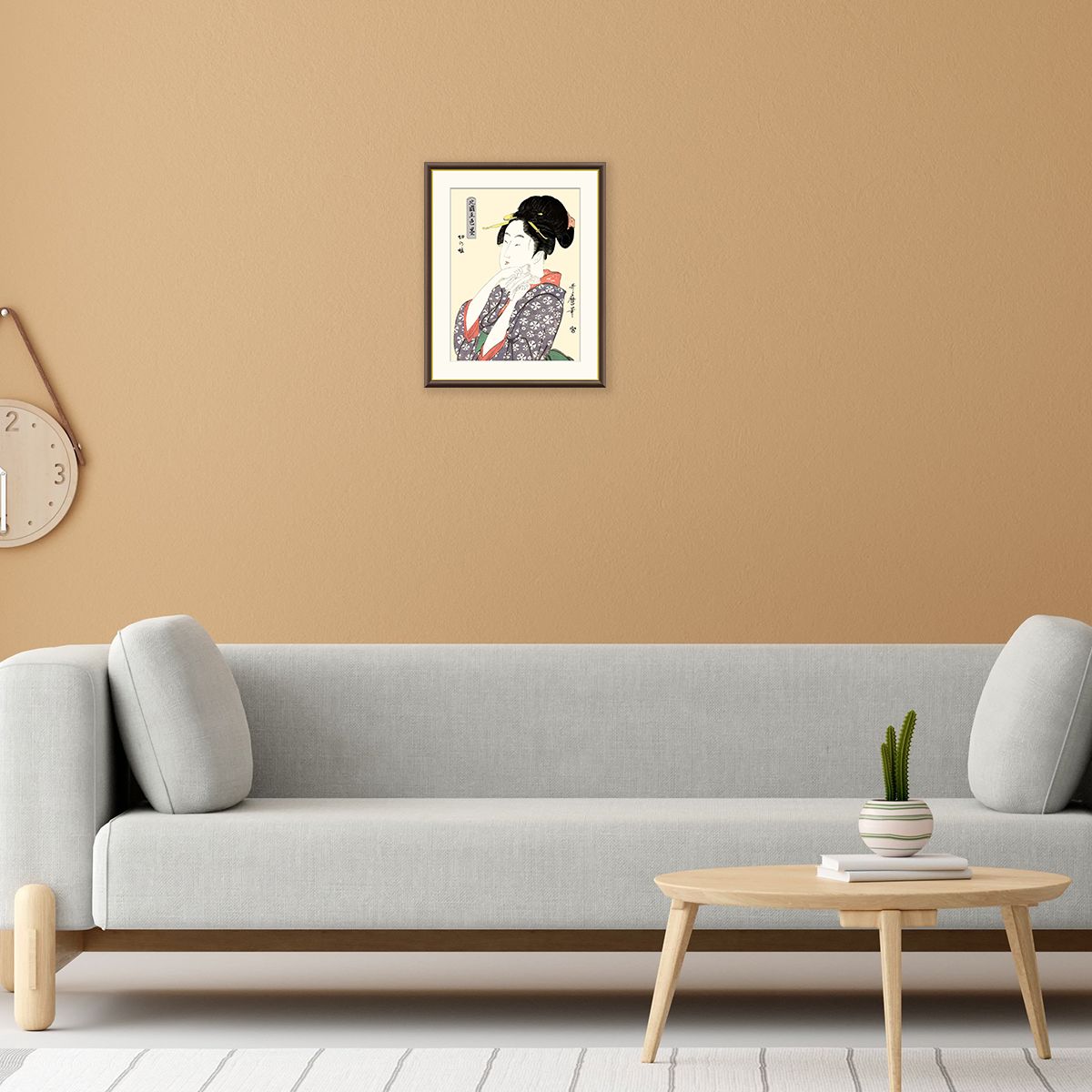 楽天市場】【額絵】 切の娘 喜多川歌麿 F4〜F8号サイズ 喜多川歌麿