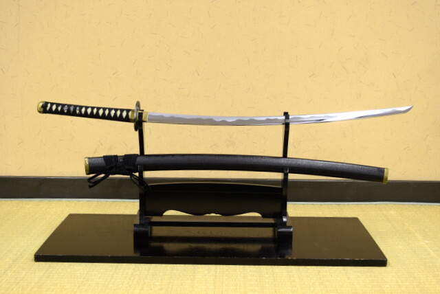 楽天市場】模造刀 逆刃刀 黒石目 模造刀仕様 コスプレのグッズとしても