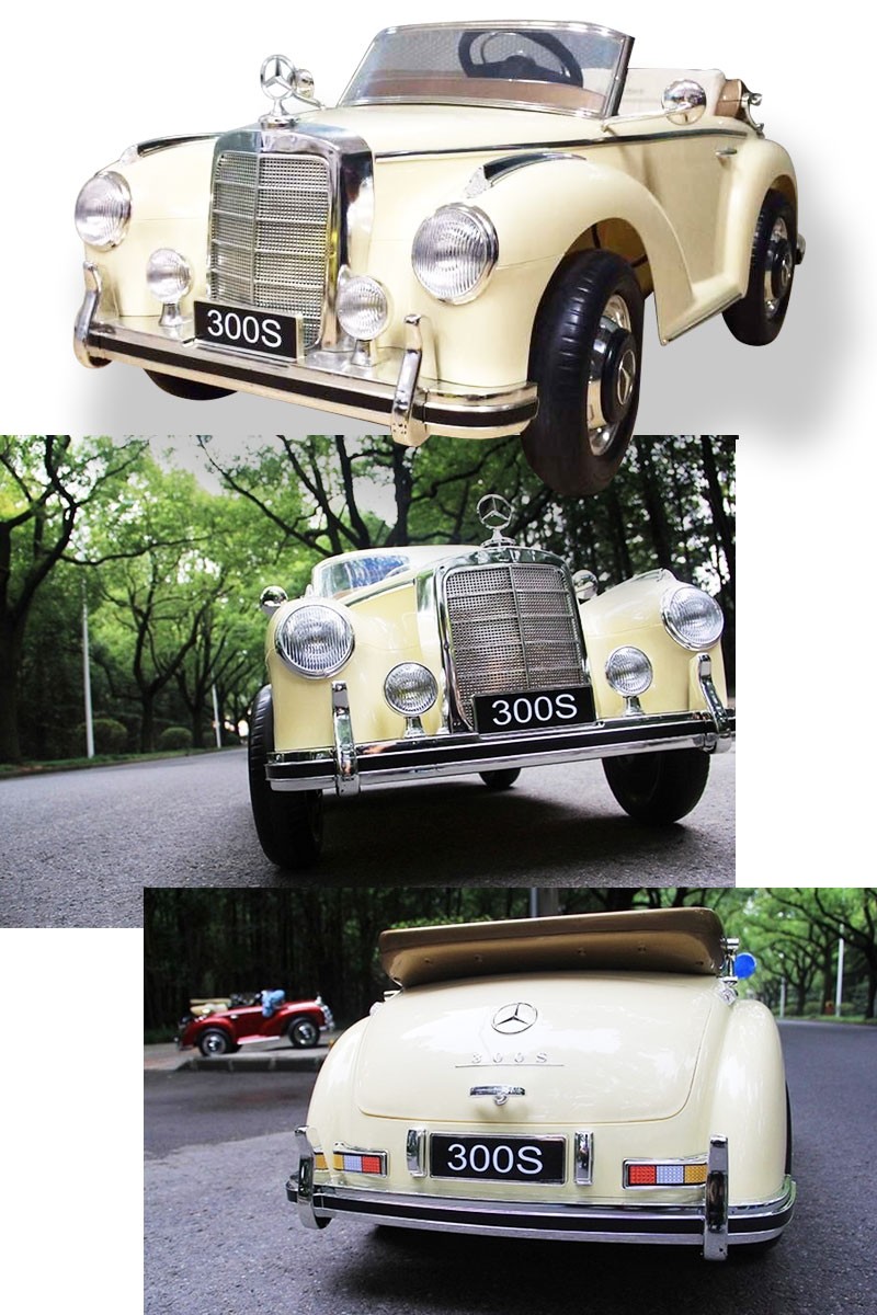 楽天市場】電動乗用ラジコン メルセデス ベンツ BENZ 300S 乗用玩具