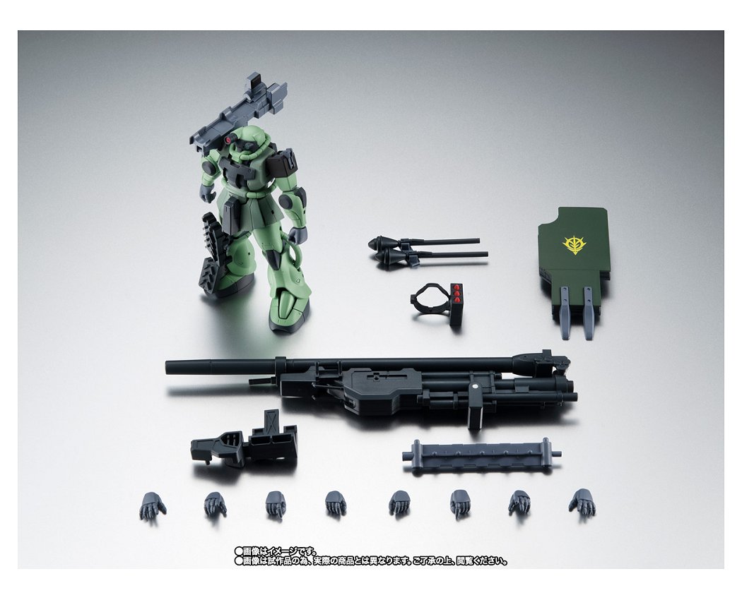楽天市場】ROBOT魂 ＜SIDE MS＞ MS-06F ザクII (砲手用) ver