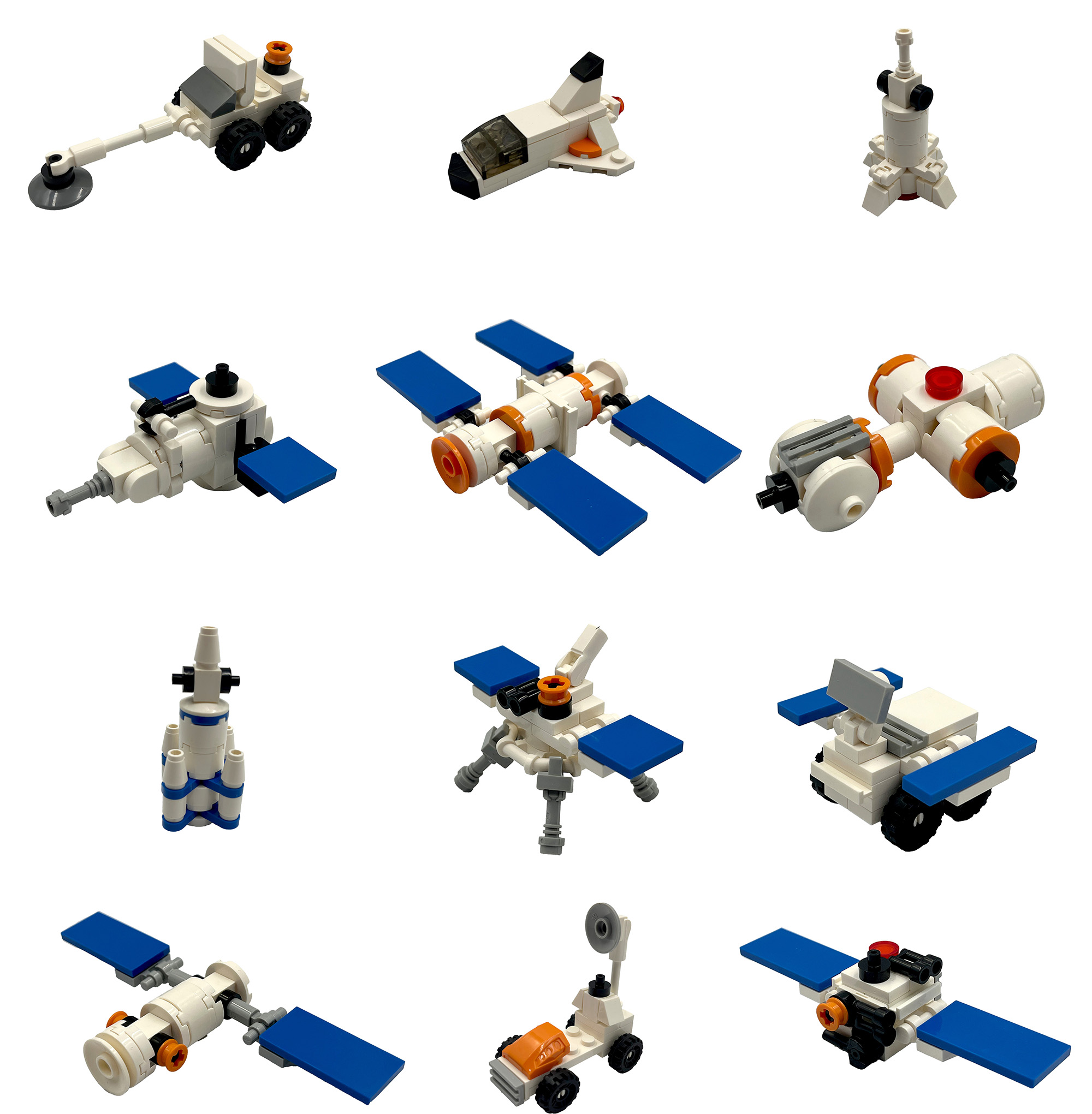 楽天市場】宇宙船合体ブロック【12個入】おもちゃ 玩具 景品 イベント