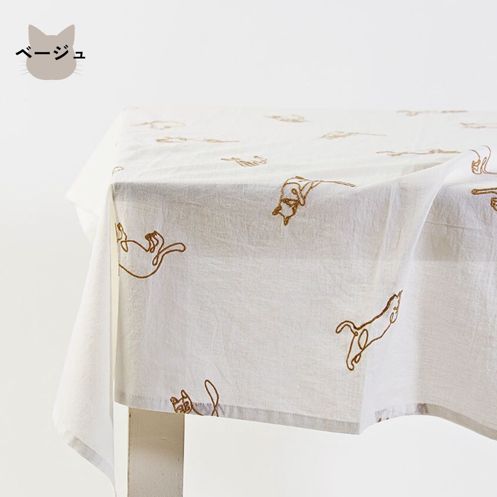楽天市場】【在庫限りの特別価格】公式 shesay 猫の刺繍クロス 2カラー