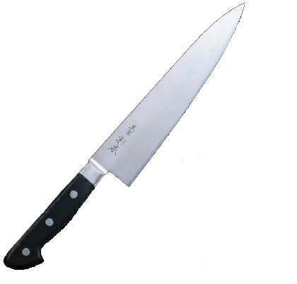 楽天市場】杉本 ツバ付最上級炭素鋼製品 牛刀 24cm 万能用 （骨、冷凍