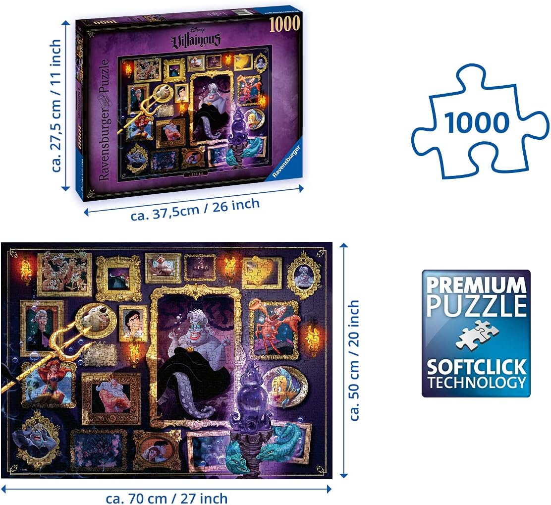 楽天市場】ジグソーパズル 海外製 1000ピース ディズニー Villainous