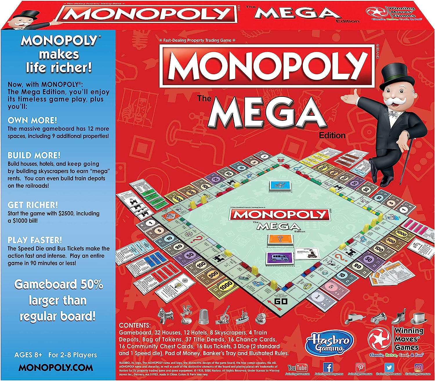 楽天市場】モノポリー メガエディション MONOPOLY 取引の速い不動産