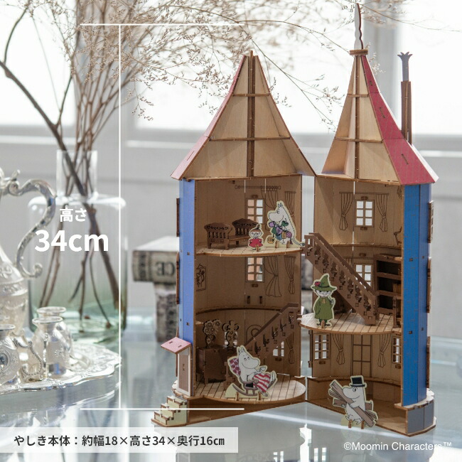 楽天市場】MOOMIN Wooden Art ki-gu-mi ムーミンやしき : MOOMIN SHOP