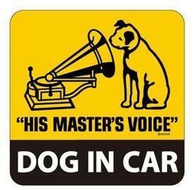 楽天市場】ビクター ニッパー DOG IN CAR ステッカー VICTOR NIPPER