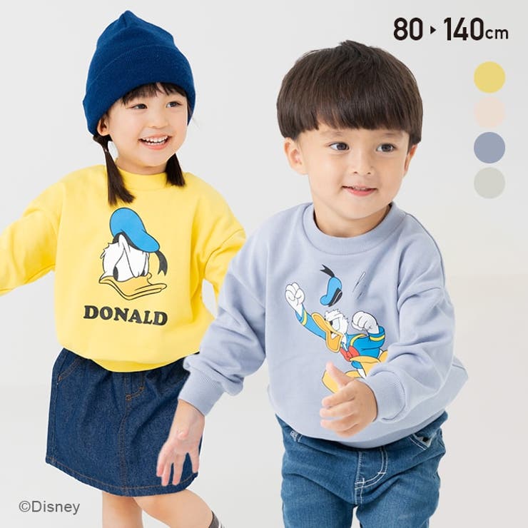 楽天市場】chil2 ドナルドダック キッズ トレーナー 子供服 ベビー服