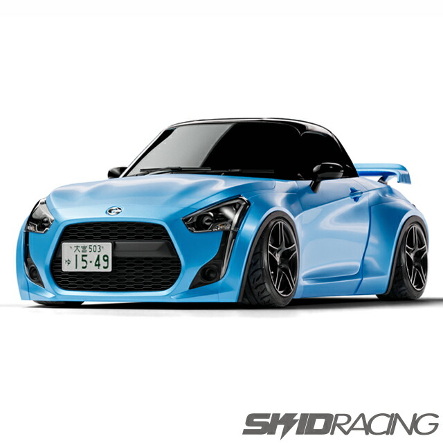楽天市場】GR コペン COPEN Robe リア スポイラー ウィング ダック