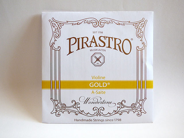 楽天市場】ゴールド A線 バイオリン弦 ピラストロ PIRASTRO GOLD