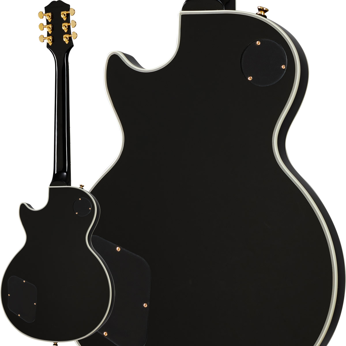 楽天市場】Epiphone Inspired by Gibson Les Paul Custom (Ebony