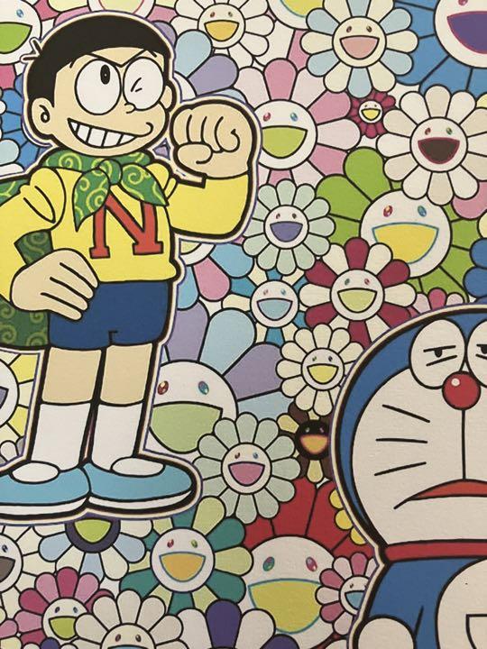 楽天市場】村上隆 リトグラフ COA認定書付き ドラえもん : SPINOUTshop