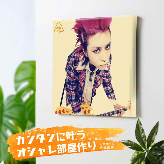 楽天市場】hide X JAPAN アートパネル ロックな壁掛けインテリア