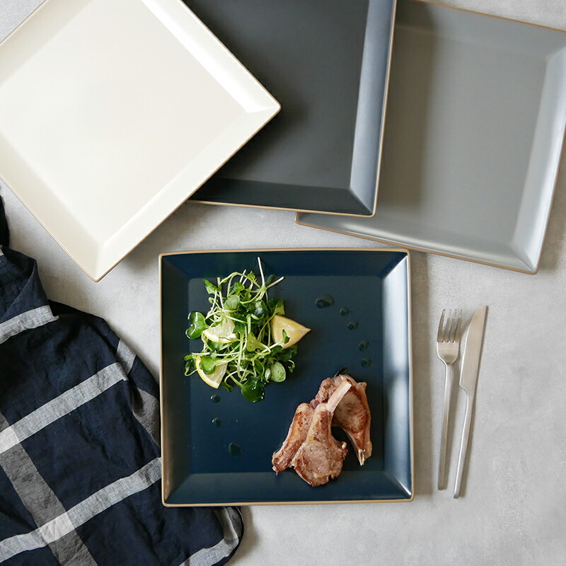 楽天市場】角大皿 26cm エッジライン 樹脂製 レンジ・食洗機可