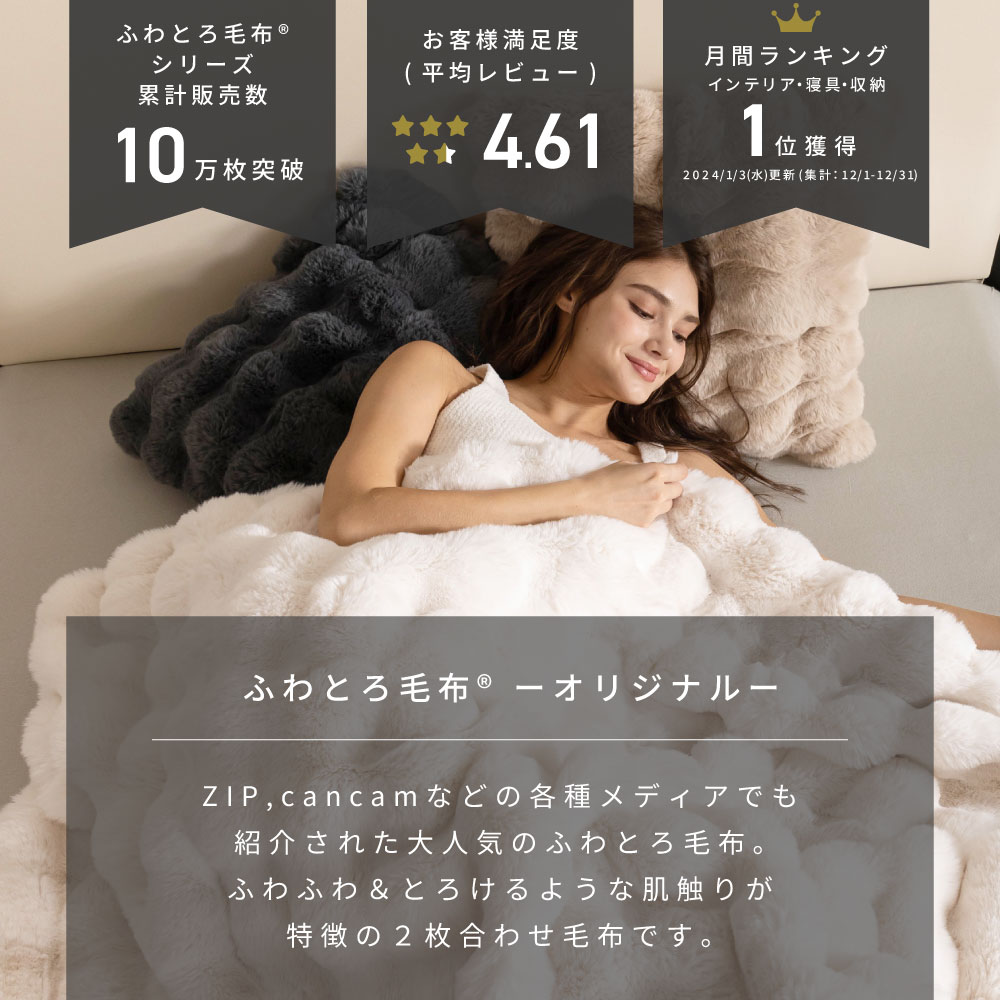 楽天市場】【新商品】 NERUS ふわとろ毛布 Air AirPremium 【正規品