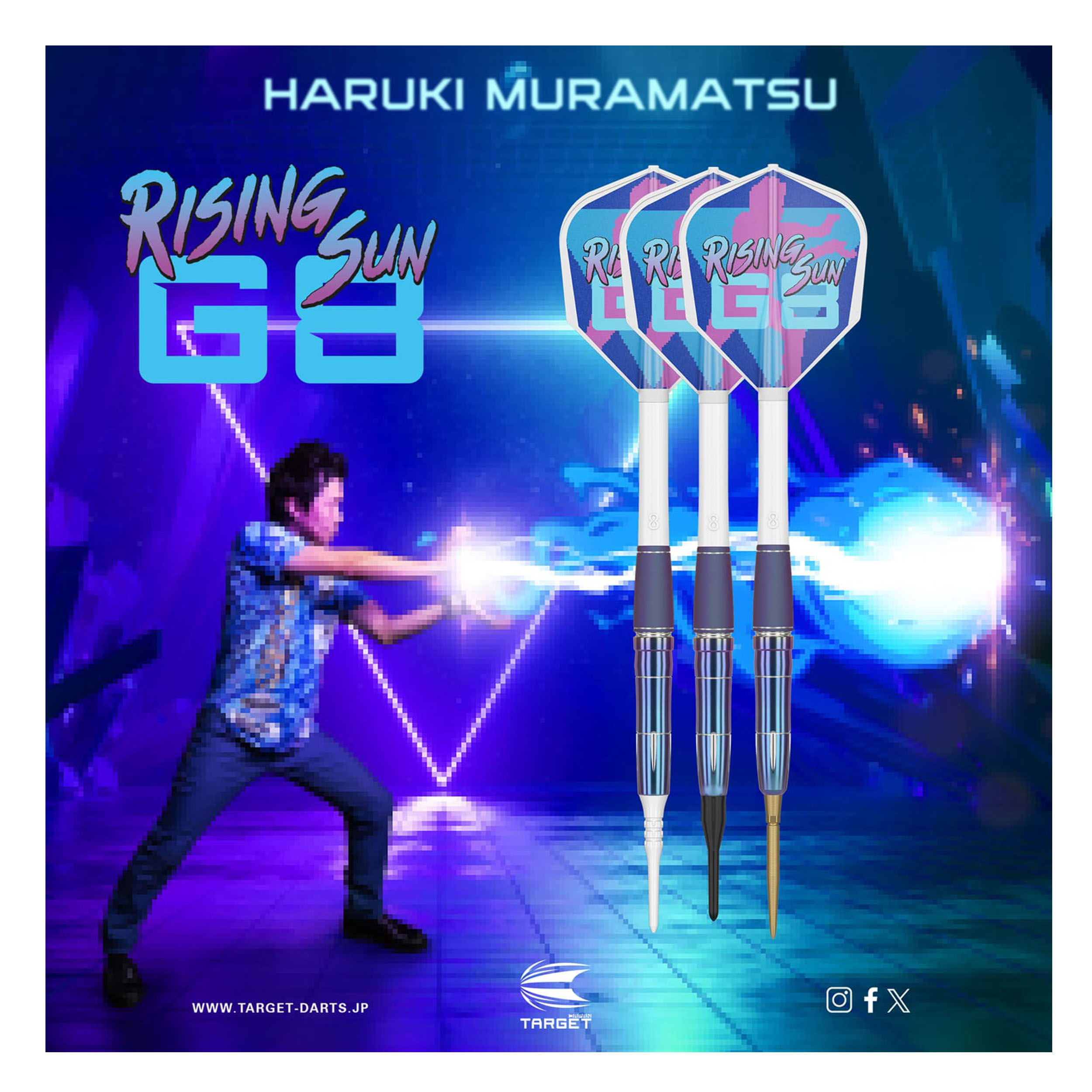 楽天市場】TARGET RISING SUN G8 90% 23G SWISS POINT STEEL 村松 治樹