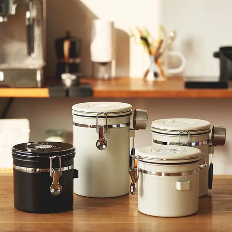 楽天市場】送料無料 コーヒー豆保存容器 コーヒーキャニスター