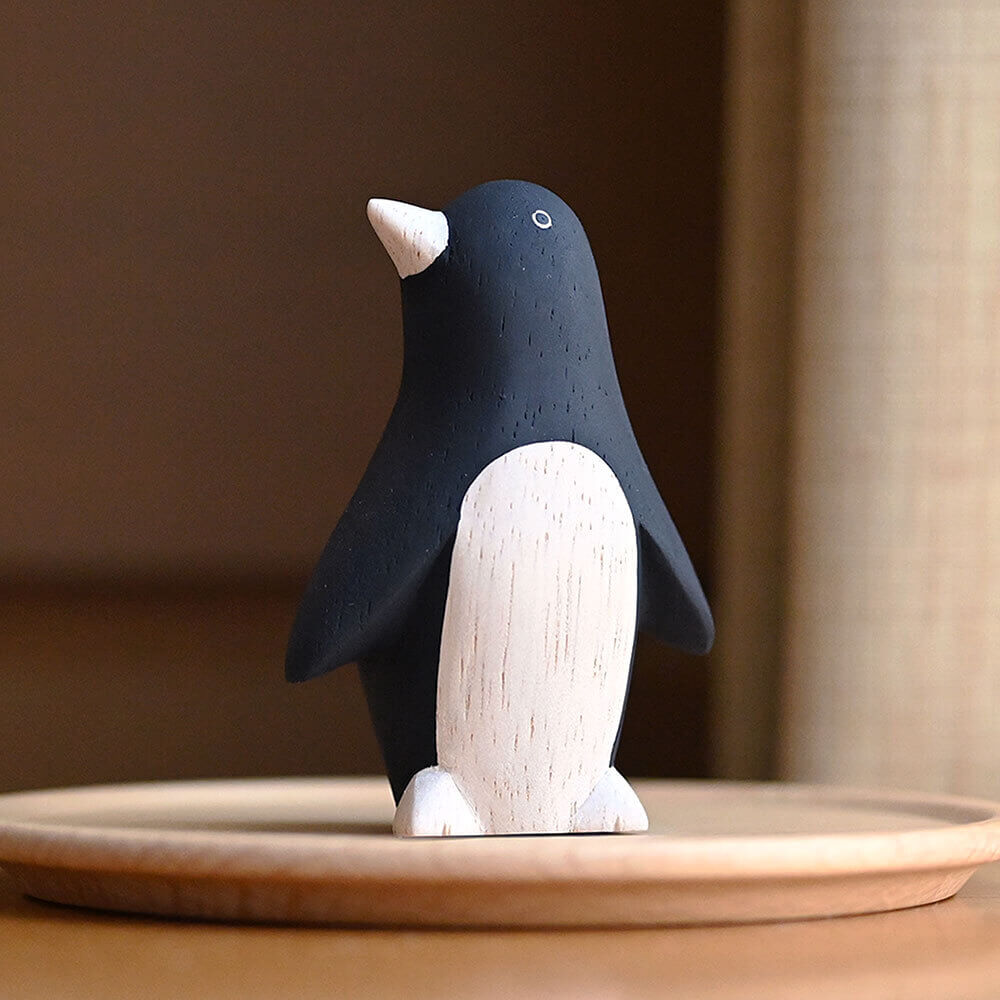 楽天市場】ぽれぽれ動物/ペンギン T-Lab. インドネシア 木製 手作り