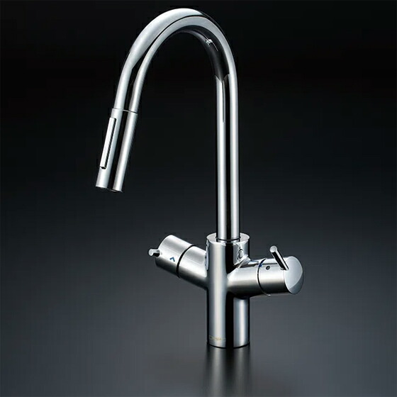 楽天市場】メイスイ ビルトイン浄水器 M-85-FHGS(M-85＋専用水栓FHGS