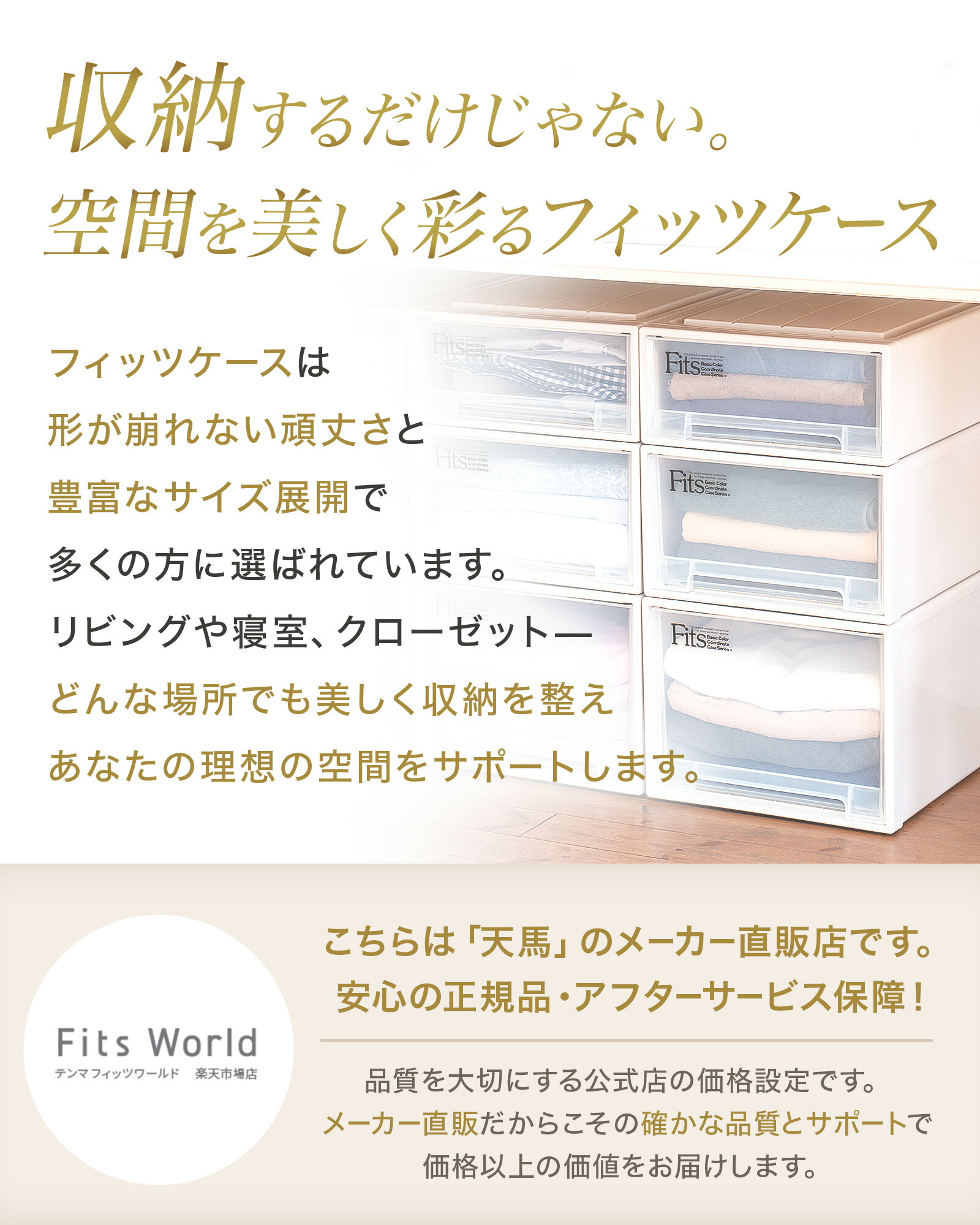 楽天市場】【公式店限定】フィッツケース ディープL クラシック