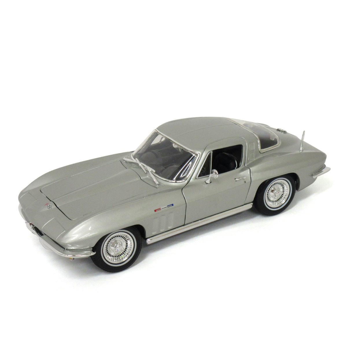 楽天市場】Maisto 1/18 シボレー コルベット 1965 シルバー マイスト