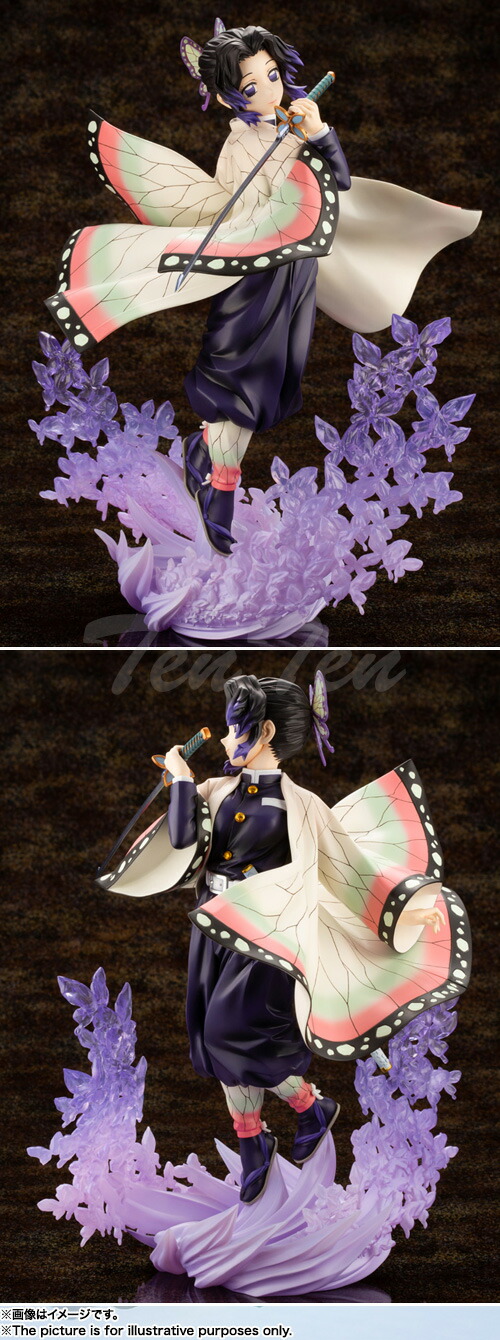 楽天市場】鬼滅の刃 フィギュア ARTFX J 胡蝶しのぶ 【即納品】 鬼滅