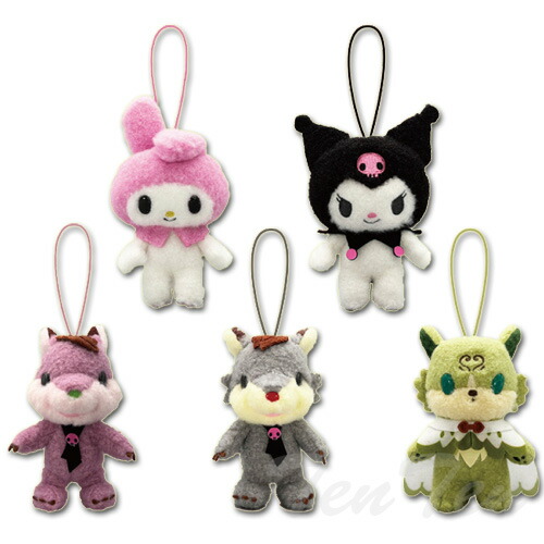 楽天市場】My Melody＆Kuromi マスコット 全5種セット マイメロディ