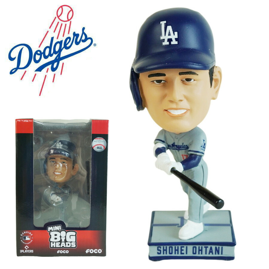 楽天市場】大谷翔平 ボブルヘッド 4.5インチFOCO MLB MINI BIG HEADS