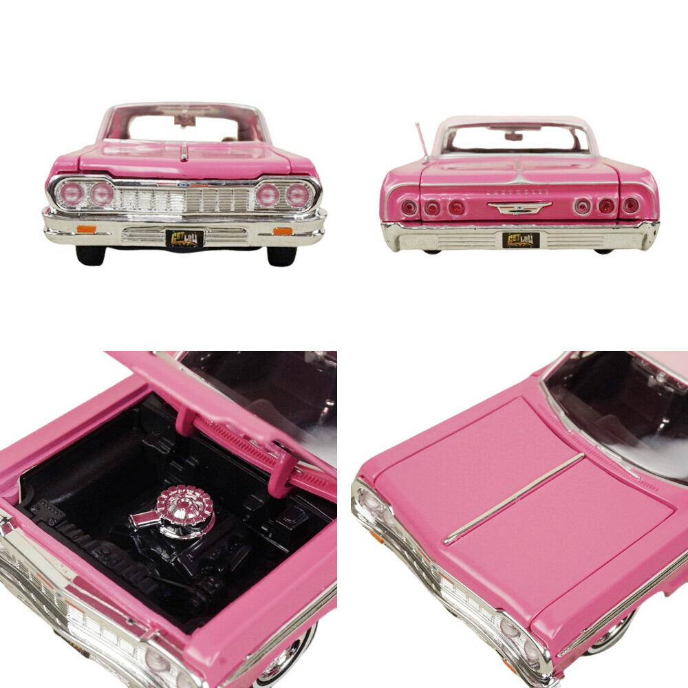 楽天市場】ダイキャスト 1/24 箱入り ミニカー1964 CHEVROLET IMPALA